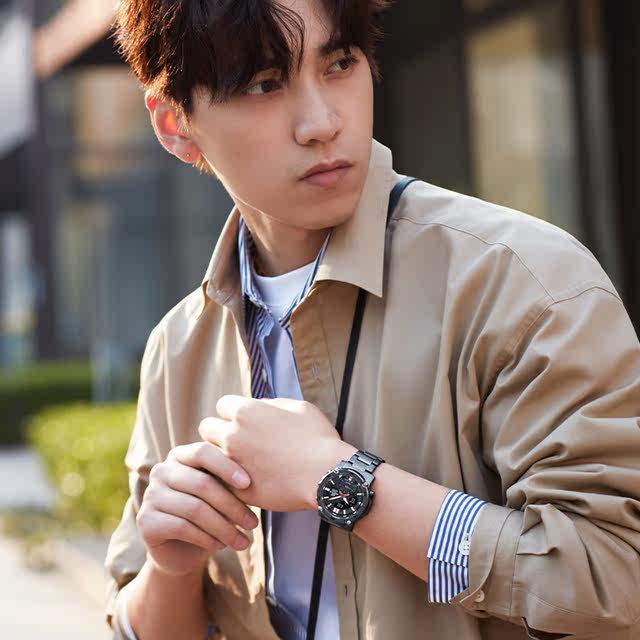 Casio dual display limited new waterproof watch