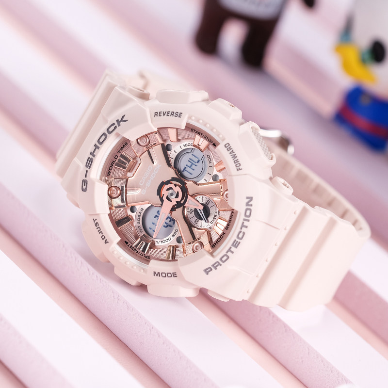 卡西欧女款gshock官网限量学生手表 casio创元日韩腕表