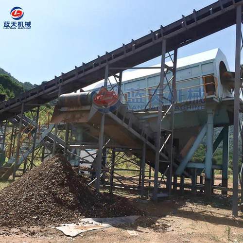 可燃垃圾分拣机 城市生活混合垃圾发电厂可燃物分拣筛分设备项目 - 图1