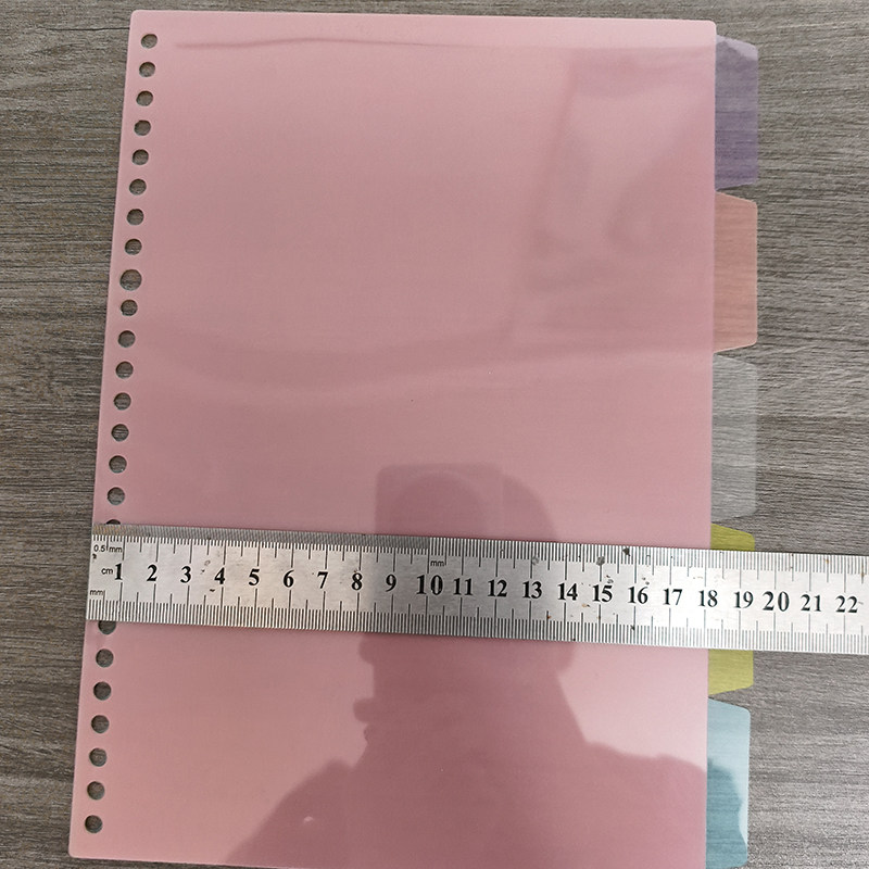 Loose-leaf book paging paper index paper pp material