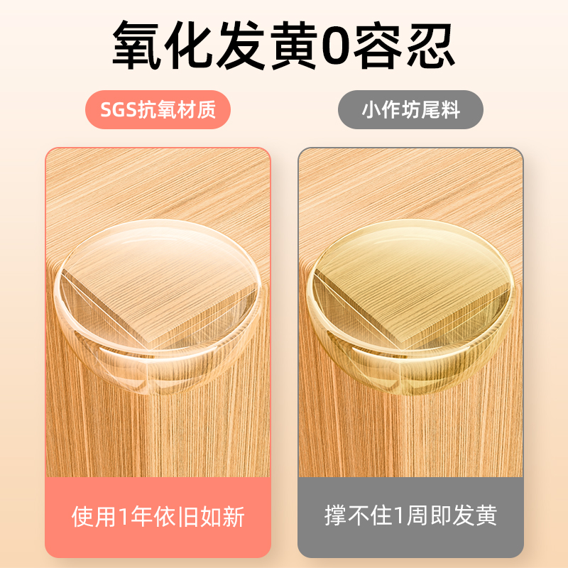 防撞护角桌角窗户防撞角包边防撞贴安全保护套硅胶透明直角防撞条