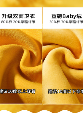 日本offcat美式秋冬潮牌斑点狗印花圆领卫衣女日系卡通加绒加厚宽