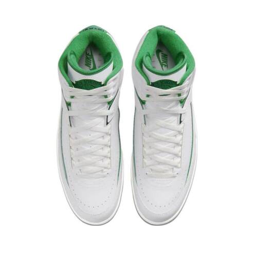 先锋运动 Air Jordan 2 AJ2 白绿 复古休闲运动篮球鞋 DR8884-103 - 图1