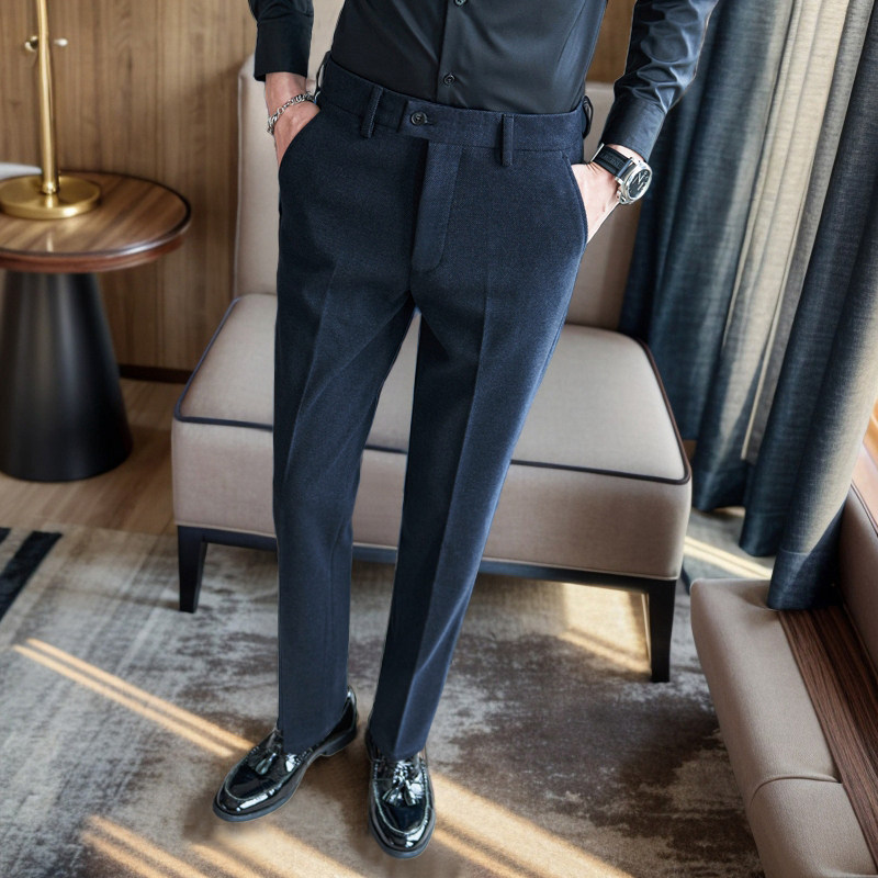 男裤子羊毛呢子秋冬季冬款加厚商务高端西装直筒大码休闲男士西裤,淘宝优惠券,粉丝福利购,淘宝优惠卷
