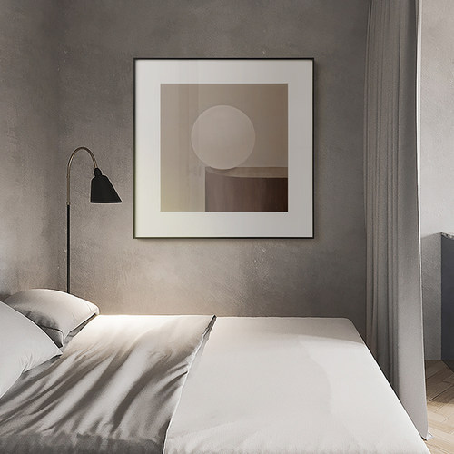 三小姐 现代创意静物双联装饰画客厅餐厅背景墙壁画莫兰迪色挂画 - 图3