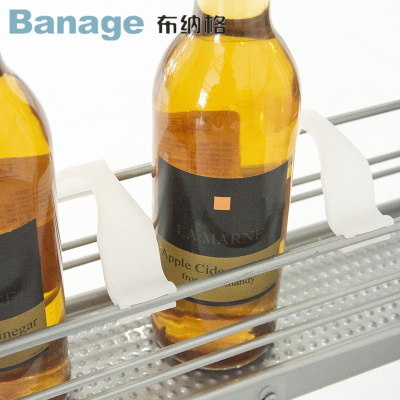 布纳格拉篮防撞防晃分隔条 橱柜配件分格收纳 窄柜不锈钢塑料档片,淘宝优惠券,粉丝福利购,淘宝优惠卷