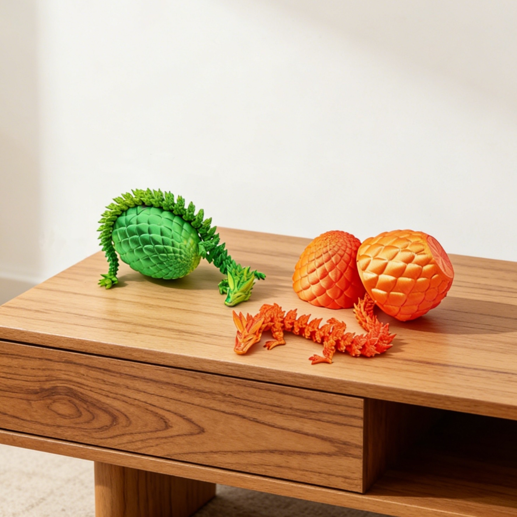 3D打印水晶龙蛋关节可动宝石龙玩具创意摆件手办礼物其他模型玩具,淘宝优惠券,粉丝福利购,淘宝优惠卷