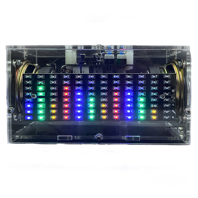 蓝牙音箱DIY套件音响双声道频谱节奏灯 电路板制作焊接练习板散件,淘宝优惠券,粉丝福利购,淘宝优惠卷