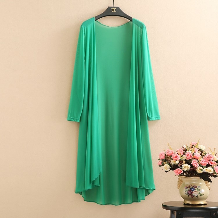 雅兰可夏天披风网纱开衫外搭沙滩衣 雅兰可短外套