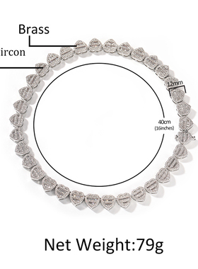 uwin铜镀金镶嵌锆石爱心男女高性价比