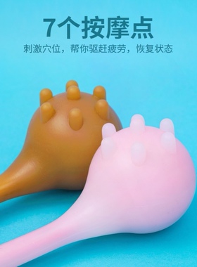 按摩捶卡通拍打经络正品橡胶敲打神器养生保健棒小锤子全身后背