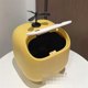 Desktop trash can Household countertop ninja garbage storage bin with lid press-type mini car tissue basket