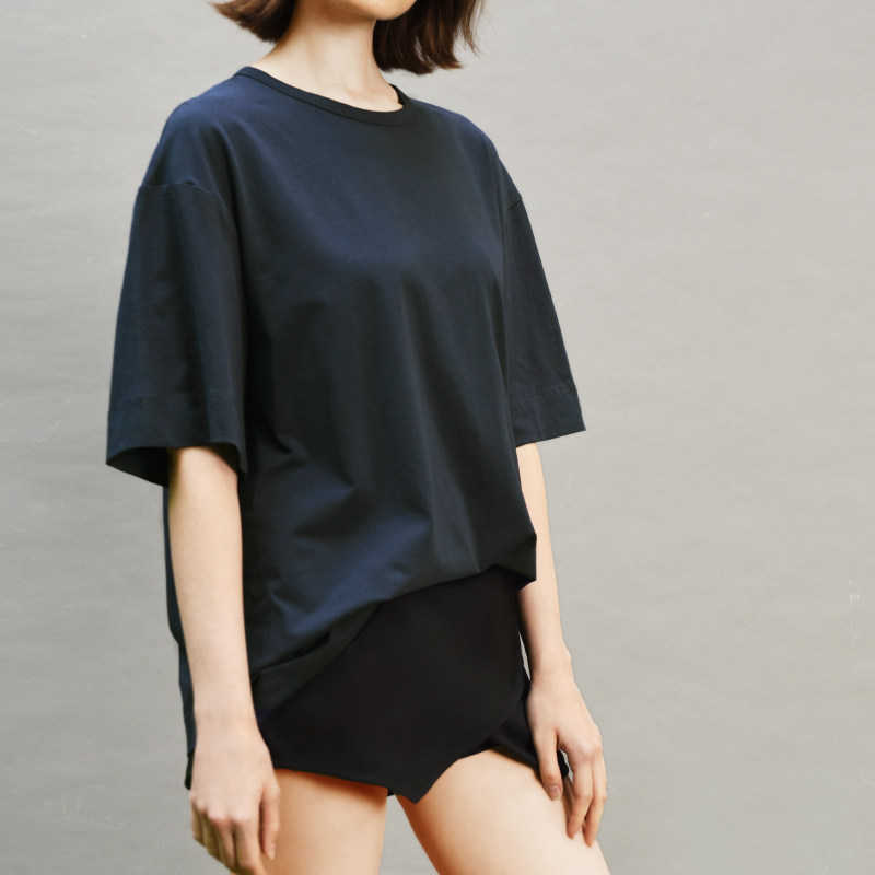 以然纯棉孕妇低腰短裤夏季套装托腹 以然孕妇打底裤