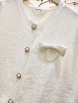 Nine-1122 Korea East Gate Open Shirt Knitwear District RICO-8049149 High-end Direct Post 100 Lapped Sweets