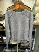 9-1122 Korea Dongdaemun Needle Weaters Area THEZOA-8049485 Commute Fresh Pure Color Style