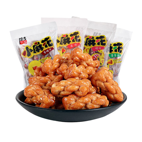 【店铺经典热销款】陈吉旺福香酥麻花重庆特产量贩独立装512g/袋 - 图3
