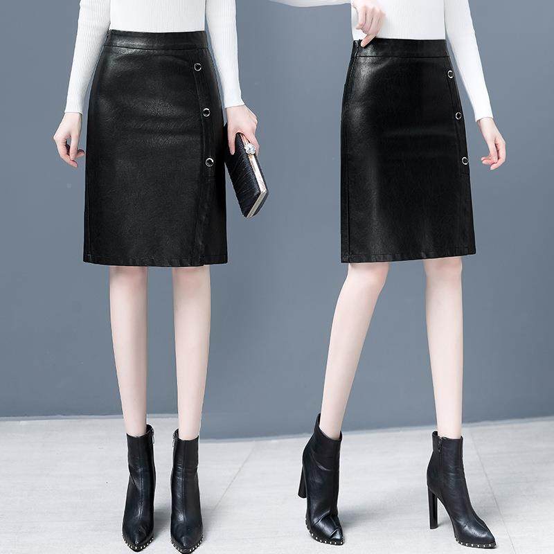 冬新款品牌身真皮皮裙女绵羊皮中裙秋高腰显瘦包长臀过66662膝半,淘宝优惠券,粉丝福利购,淘宝优惠卷