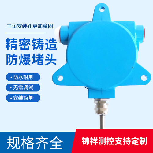 高精度挂壁式防爆就地显示数字数显温度计防水工业仪表投入线缆式 - 图2