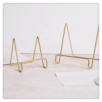 Metal Desktop Stent Book stand Book frame Bookshelf File rack menu flat swing stand Show 6 inch 8 inch A4A5