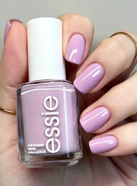 essie美国薰衣草粉紫色指甲油