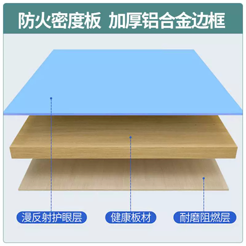 Handheld rectangular simple highchair for table