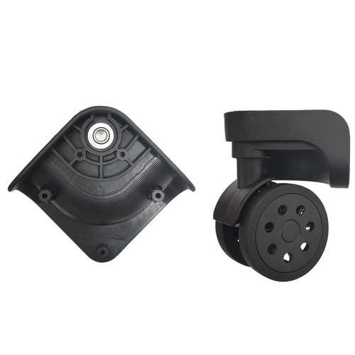 行李箱万向轮黑色106拉杆箱旅行箱轮静音耐磨滚轮替换维修通用轮 - 图1