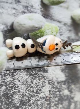 【babytwins】散货  雪宝可爱卡通公仔 包包饰品挂件