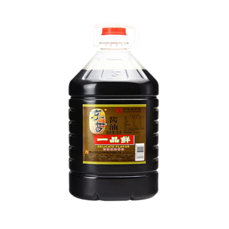 [佛山销量百+】东古一品鲜酱油5L*2黄豆生抽特级酿商用调味大桶装