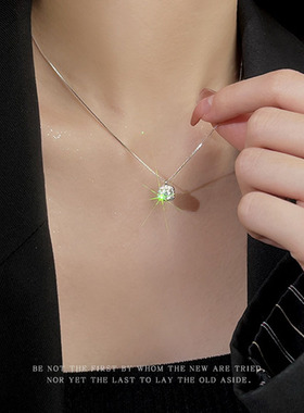 DR方糖项链女s925纯银