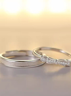 DR戒指女诺言情侣对戒新款