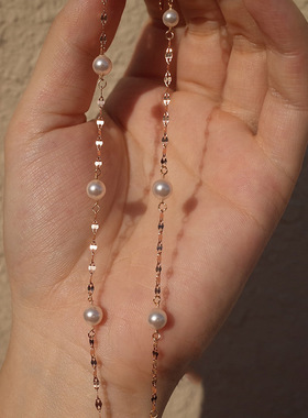 DR满天星珍珠项链女士