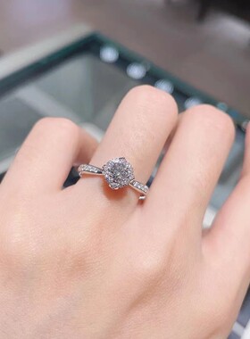 DR戒指女求婚戒灿若星辰