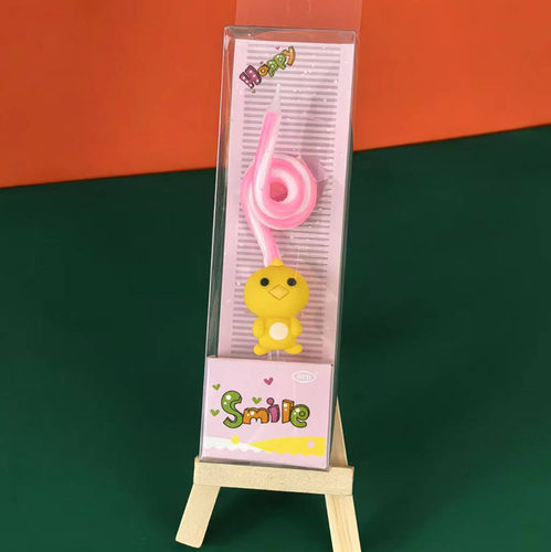 十二生日蜡烛蛋糕12生肖儿童创意浪漫无烟彩色数字小熊动物蜡烛 - 图3