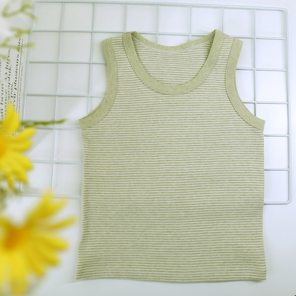 婴儿纯棉背心童装 宝宝天然彩棉衣服 男童女童春秋内衣 儿童马甲,淘宝优惠券,粉丝福利购,淘宝优惠卷