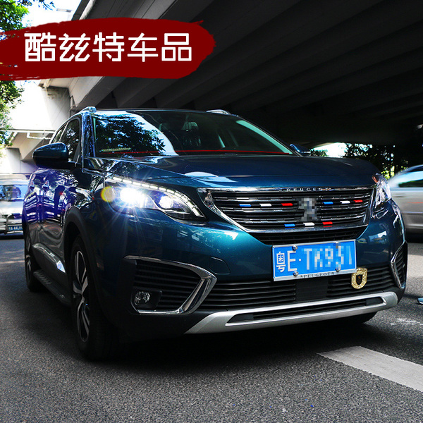低配改装 标致4008 升级高配GT全LED日行灯