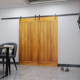 Toilet bedroom kitchen sliding track solid wood door