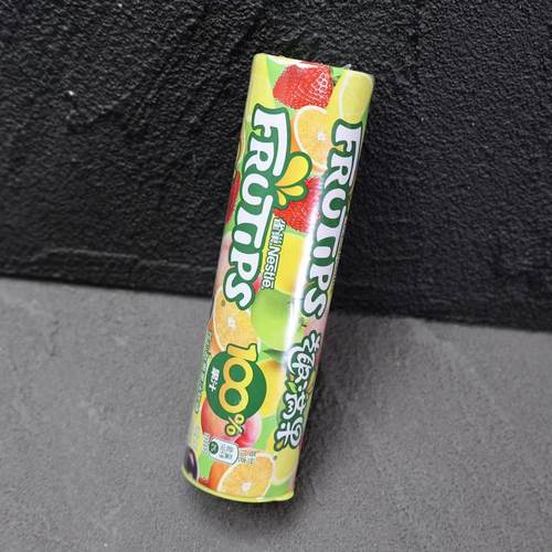 雀巢趣满果果汁软糖60g混合水果味橡皮糖QQ糖儿童糖果休闲零食 - 图0