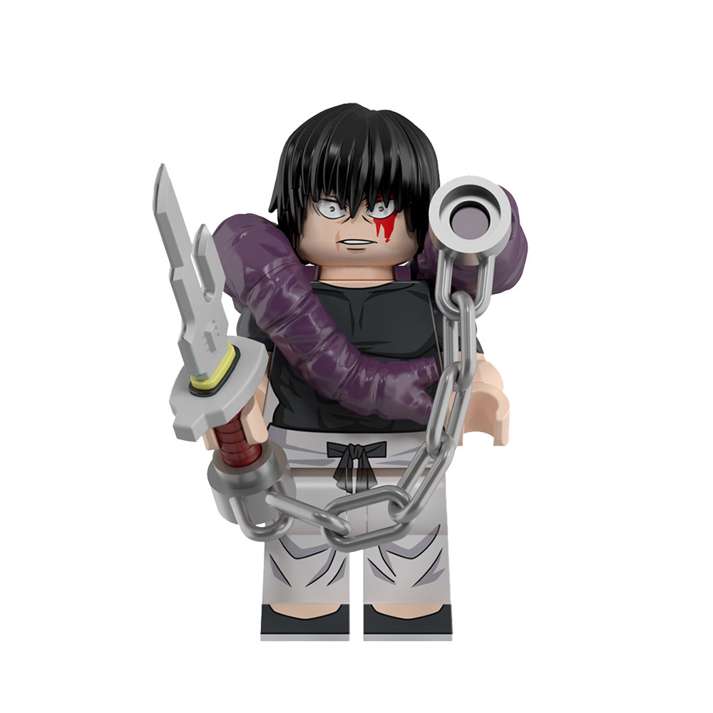 中国积木动漫卡通新款禅院直毘人两面宿傩拼装型儿童积木人仔玩具,淘宝优惠券,粉丝福利购,淘宝优惠卷