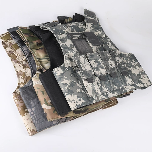 Детский тактический универсальный дорожный жилет, защитное снаряжение