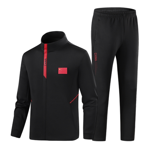 中国国家队运动服套装体院运动员出场服教练服连帽外套跆拳道国服 - 图3