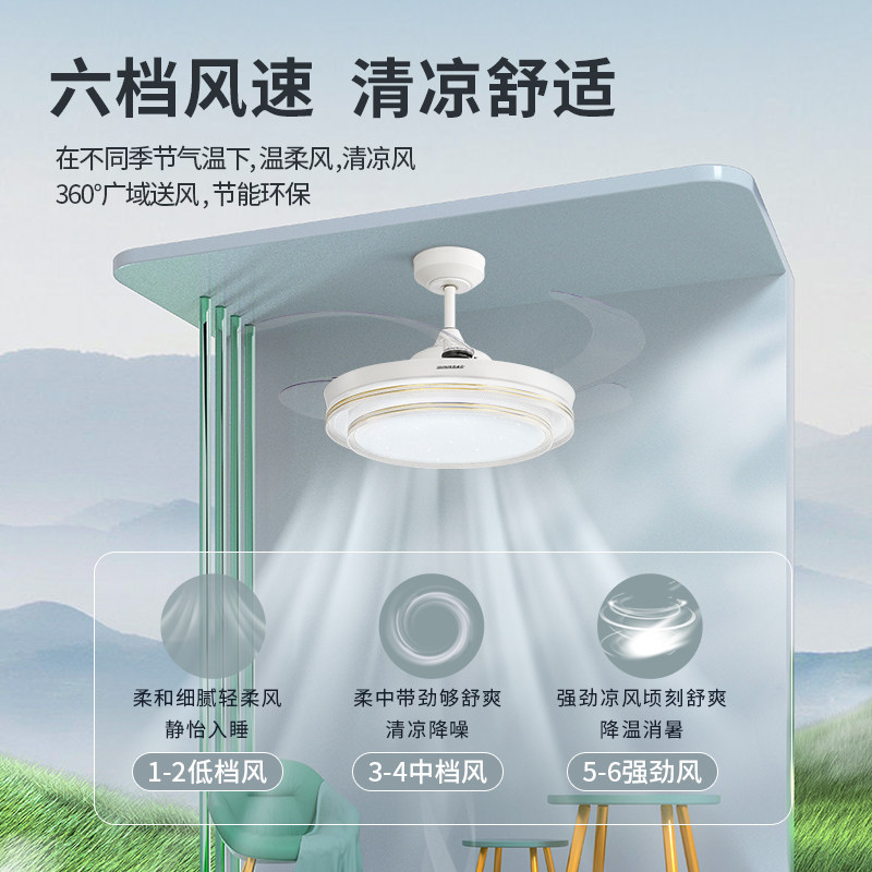 政府补贴15% 永怡御风别墅级大客厅风扇灯大风力简约风餐厅吊扇灯,淘宝优惠券,粉丝福利购,淘宝优惠卷