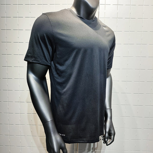 耐克男子速干圆领T恤2026夏季针织半袖运动舒适短袖NIKE IB8898 - 图1