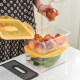 Rectangular food-grade kitchen fruit and vegetable freshness box