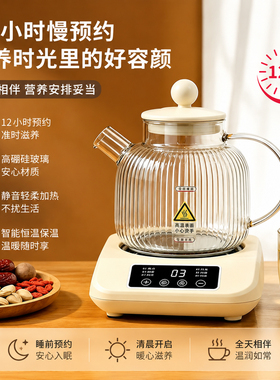 万利达全玻璃恒温养生壶
