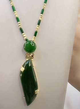 小蛮腰吊坠项链防过敏吊坠