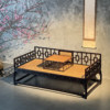 Bamboo old watch small tea table handmade bamboo antique small kang table