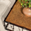 Bamboo old watch small tea table handmade bamboo antique small kang table