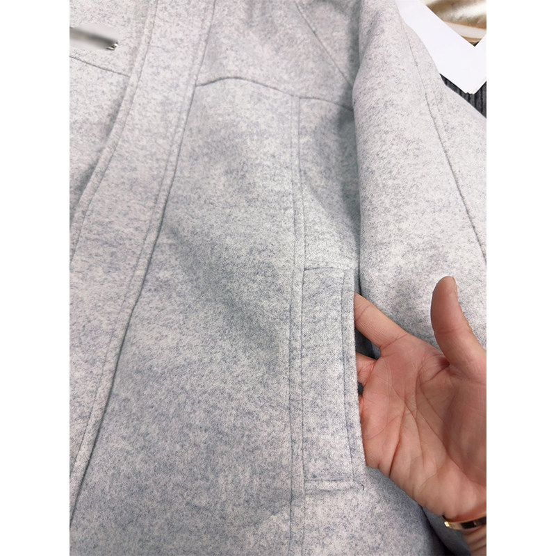 2026冬季新款灰色毛领连帽毛呢棉服外套女学生遮肉显瘦面包服外套,淘宝优惠券,粉丝福利购,淘宝优惠卷