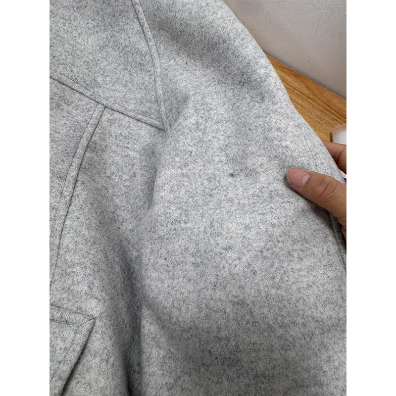 2026冬季新款灰色毛领连帽毛呢棉服外套女学生遮肉显瘦面包服外套,淘宝优惠券,粉丝福利购,淘宝优惠卷