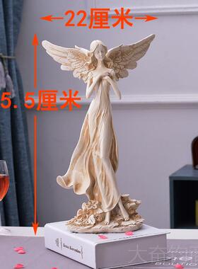 正品欧式雕塑天使女神办人物摆件家居艺公室客装饰品电视书柜术礼